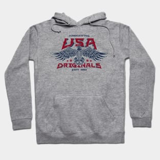 handcrafted USA eagle originals Hoodie